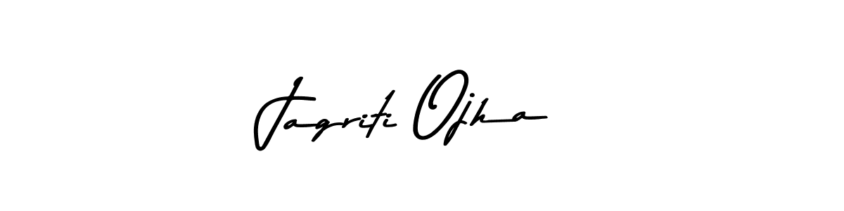 Jagriti Ojha stylish signature style. Best Handwritten Sign (Asem Kandis PERSONAL USE) for my name. Handwritten Signature Collection Ideas for my name Jagriti Ojha. Jagriti Ojha signature style 9 images and pictures png