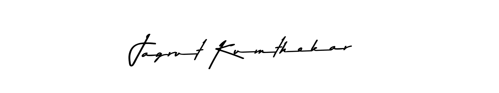 How to Draw Jagrut Kumthekar signature style? Asem Kandis PERSONAL USE is a latest design signature styles for name Jagrut Kumthekar. Jagrut Kumthekar signature style 9 images and pictures png