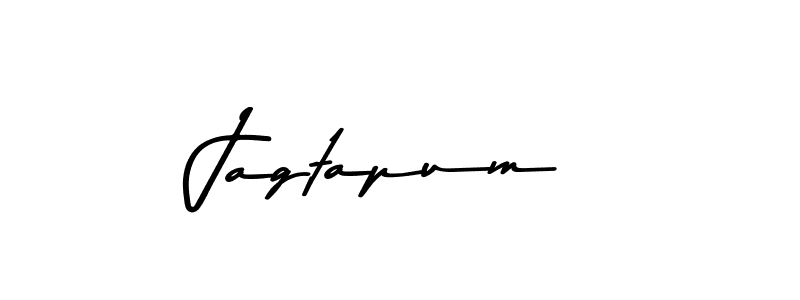 Create a beautiful signature design for name Jagtapum. With this signature (Asem Kandis PERSONAL USE) fonts, you can make a handwritten signature for free. Jagtapum signature style 9 images and pictures png