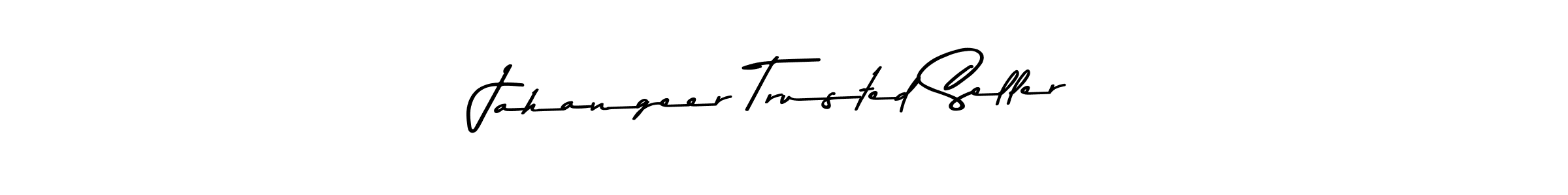 Use a signature maker to create a handwritten signature online. With this signature software, you can design (Asem Kandis PERSONAL USE) your own signature for name Jahangeer Trusted Seller. Jahangeer Trusted Seller signature style 9 images and pictures png