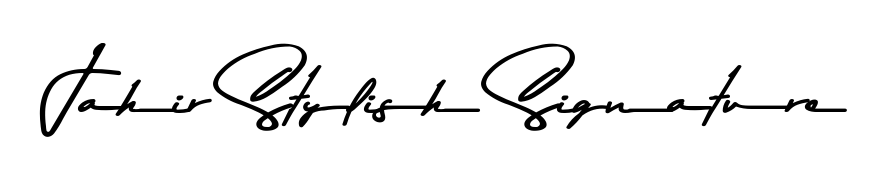 Give your name Jahir Stylish Signature an exquisite flair with the Asem Kandis PERSONAL USE script font. Ideal for contracts, resumes, and formal letterheads. Jahir Stylish Signature signature style 9 images and pictures png