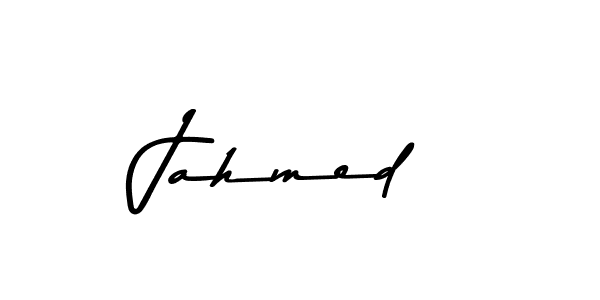 Use a signature maker to create a handwritten signature online. With this signature software, you can design (Asem Kandis PERSONAL USE) your own signature for name Jahmed. Jahmed signature style 9 images and pictures png