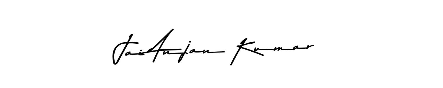 You should practise on your own different ways (Asem Kandis PERSONAL USE) to write your name (Jai Anjan Kumar) in signature. don't let someone else do it for you. Jai Anjan Kumar signature style 9 images and pictures png