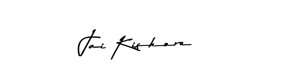 Use a signature maker to create a handwritten signature online. With this signature software, you can design (Asem Kandis PERSONAL USE) your own signature for name Jai Kishore. Jai Kishore signature style 9 images and pictures png