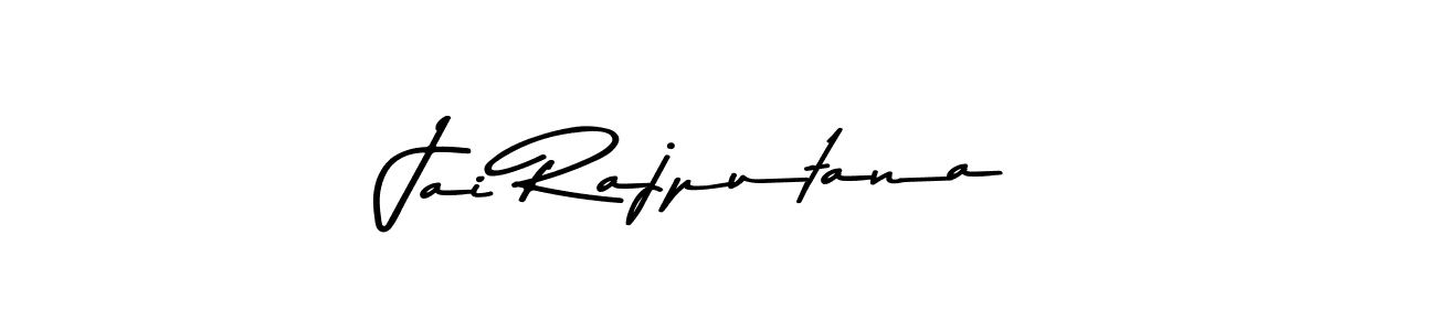 Design your own signature with our free online signature maker. With this signature software, you can create a handwritten (Asem Kandis PERSONAL USE) signature for name Jai Rajputana. Jai Rajputana signature style 9 images and pictures png