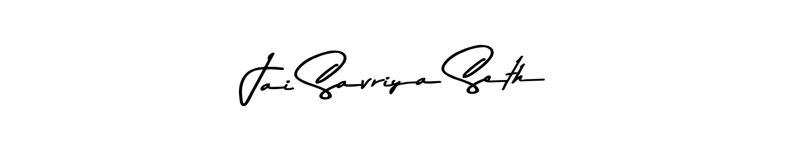 Jai Savriya Seth stylish signature style. Best Handwritten Sign (Asem Kandis PERSONAL USE) for my name. Handwritten Signature Collection Ideas for my name Jai Savriya Seth. Jai Savriya Seth signature style 9 images and pictures png