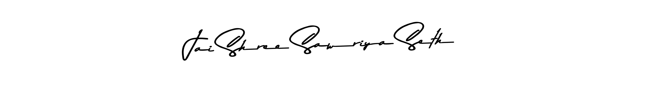 You should practise on your own different ways (Asem Kandis PERSONAL USE) to write your name (Jai Shree Sawriya Seth) in signature. don't let someone else do it for you. Jai Shree Sawriya Seth signature style 9 images and pictures png