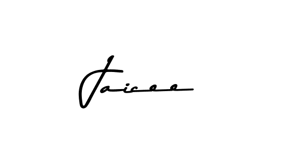 Jaicee stylish signature style. Best Handwritten Sign (Asem Kandis PERSONAL USE) for my name. Handwritten Signature Collection Ideas for my name Jaicee. Jaicee signature style 9 images and pictures png