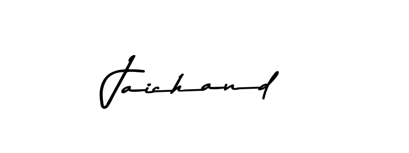 Similarly Asem Kandis PERSONAL USE is the best handwritten signature design. Signature creator online .You can use it as an online autograph creator for name Jaichand. Jaichand signature style 9 images and pictures png