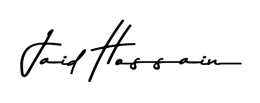 Designed for modern professionals: Jaid Hossain name signature crafted with Asem Kandis PERSONAL USE script. Ready for digital PDF workflows. Jaid Hossain signature style 9 images and pictures png