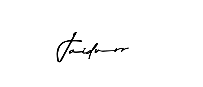 Design your own signature with our free online signature maker. With this signature software, you can create a handwritten (Asem Kandis PERSONAL USE) signature for name Jaidurr. Jaidurr signature style 9 images and pictures png