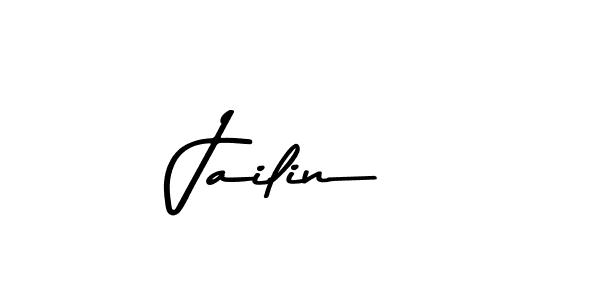 Make a beautiful signature design for name Jailin. With this signature (Asem Kandis PERSONAL USE) style, you can create a handwritten signature for free. Jailin signature style 9 images and pictures png