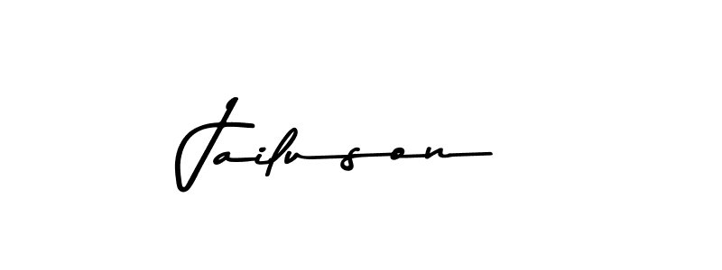 Make a beautiful signature design for name Jailuson. With this signature (Asem Kandis PERSONAL USE) style, you can create a handwritten signature for free. Jailuson signature style 9 images and pictures png