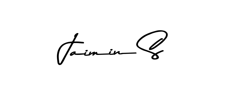 How to Draw Jaimin S signature style? Asem Kandis PERSONAL USE is a latest design signature styles for name Jaimin S. Jaimin S signature style 9 images and pictures png