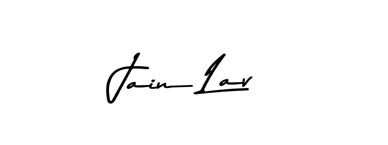 Jain Lav stylish signature style. Best Handwritten Sign (Asem Kandis PERSONAL USE) for my name. Handwritten Signature Collection Ideas for my name Jain Lav. Jain Lav signature style 9 images and pictures png