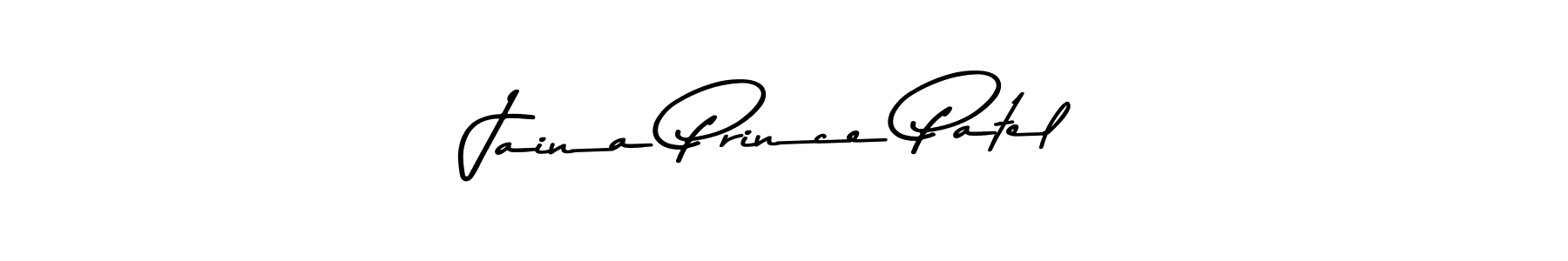 Asem Kandis PERSONAL USE is a professional signature style that is perfect for those who want to add a touch of class to their signature. It is also a great choice for those who want to make their signature more unique. Get Jaina Prince Patel name to fancy signature for free. Jaina Prince Patel signature style 9 images and pictures png