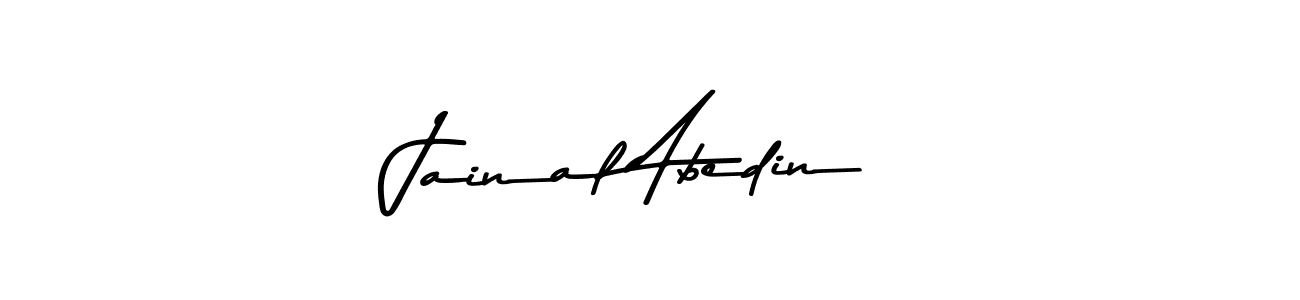 Make a beautiful signature design for name Jainal Abedin. With this signature (Asem Kandis PERSONAL USE) style, you can create a handwritten signature for free. Jainal Abedin signature style 9 images and pictures png