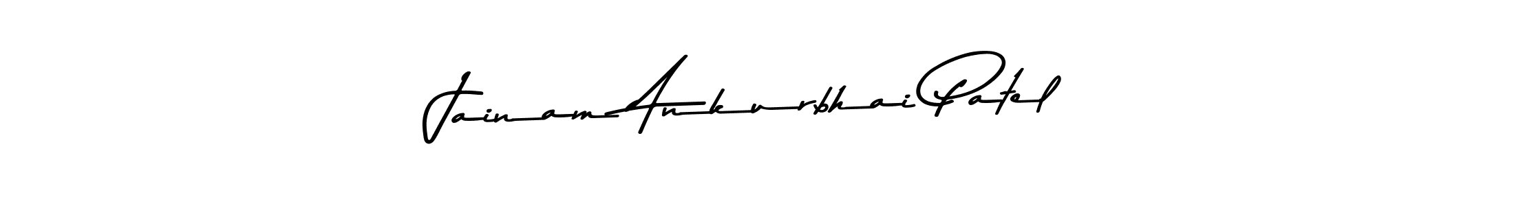 if you are searching for the best signature style for your name Jainam Ankurbhai Patel. so please give up your signature search. here we have designed multiple signature styles  using Asem Kandis PERSONAL USE. Jainam Ankurbhai Patel signature style 9 images and pictures png