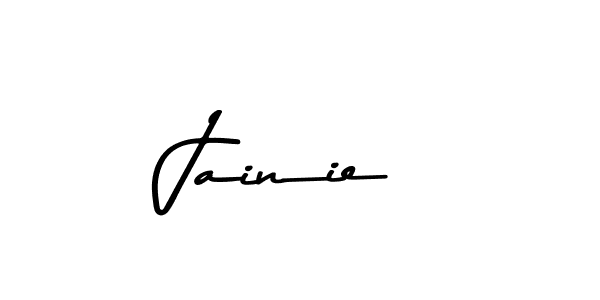 Use a signature maker to create a handwritten signature online. With this signature software, you can design (Asem Kandis PERSONAL USE) your own signature for name Jainie. Jainie signature style 9 images and pictures png