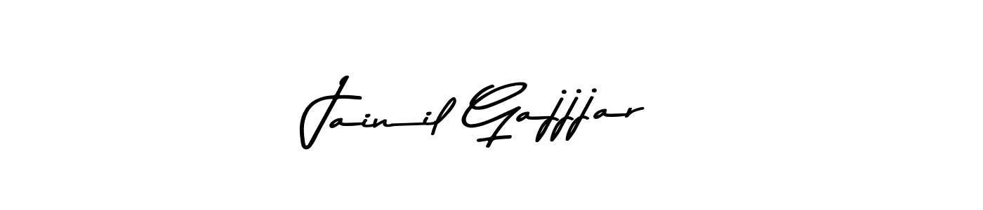 You should practise on your own different ways (Asem Kandis PERSONAL USE) to write your name (Jainil Gajjjar) in signature. don't let someone else do it for you. Jainil Gajjjar signature style 9 images and pictures png