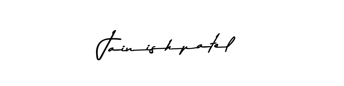 How to Draw Jainishpatel signature style? Asem Kandis PERSONAL USE is a latest design signature styles for name Jainishpatel. Jainishpatel signature style 9 images and pictures png