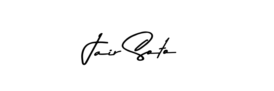 Use a signature maker to create a handwritten signature online. With this signature software, you can design (Asem Kandis PERSONAL USE) your own signature for name Jair Soto. Jair Soto signature style 9 images and pictures png