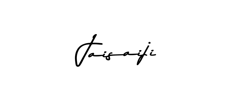 Create a beautiful signature design for name Jaisaiji. With this signature (Asem Kandis PERSONAL USE) fonts, you can make a handwritten signature for free. Jaisaiji signature style 9 images and pictures png