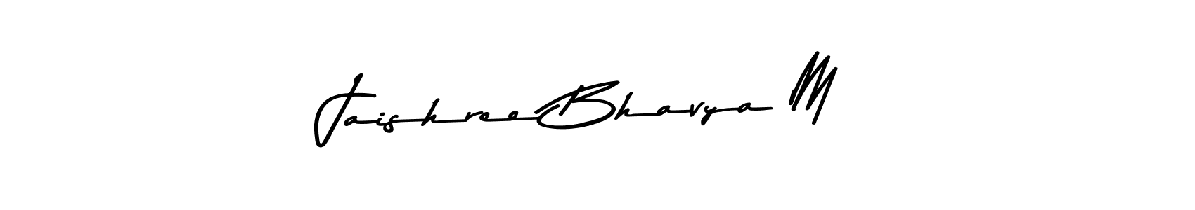 This is the best signature style for the Jaishree Bhavya M name. Also you like these signature font (Asem Kandis PERSONAL USE). Mix name signature. Jaishree Bhavya M signature style 9 images and pictures png