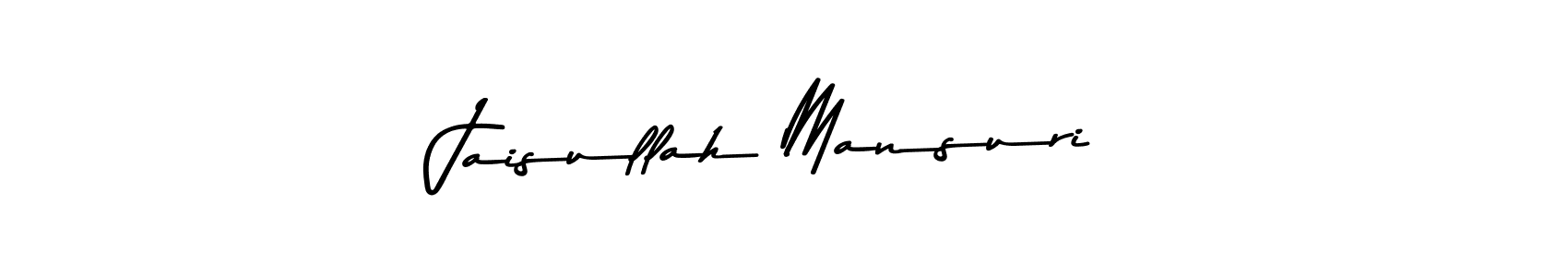 The best way (Asem Kandis PERSONAL USE) to make a short signature is to pick only two or three words in your name. The name Jaisullah Mansuri include a total of six letters. For converting this name. Jaisullah Mansuri signature style 9 images and pictures png