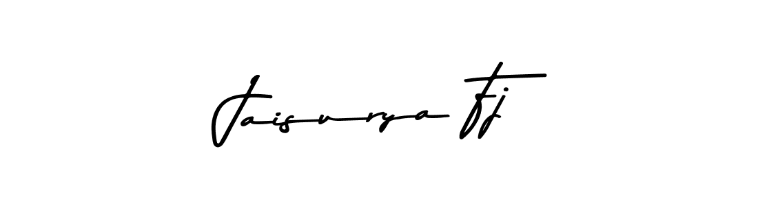 Jaisurya Fj stylish signature style. Best Handwritten Sign (Asem Kandis PERSONAL USE) for my name. Handwritten Signature Collection Ideas for my name Jaisurya Fj. Jaisurya Fj signature style 9 images and pictures png