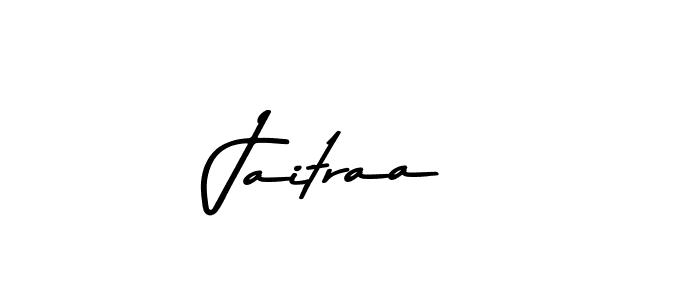 How to make Jaitraa signature? Asem Kandis PERSONAL USE is a professional autograph style. Create handwritten signature for Jaitraa name. Jaitraa signature style 9 images and pictures png