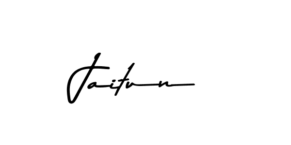 You should practise on your own different ways (Asem Kandis PERSONAL USE) to write your name (Jaitun) in signature. don't let someone else do it for you. Jaitun signature style 9 images and pictures png