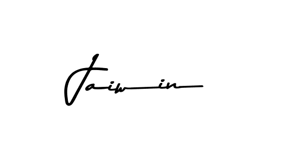 How to make Jaiwin signature? Asem Kandis PERSONAL USE is a professional autograph style. Create handwritten signature for Jaiwin name. Jaiwin signature style 9 images and pictures png