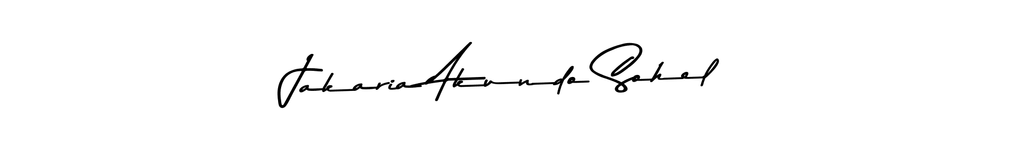 Use a signature maker to create a handwritten signature online. With this signature software, you can design (Asem Kandis PERSONAL USE) your own signature for name Jakaria Akundo Sohel. Jakaria Akundo Sohel signature style 9 images and pictures png