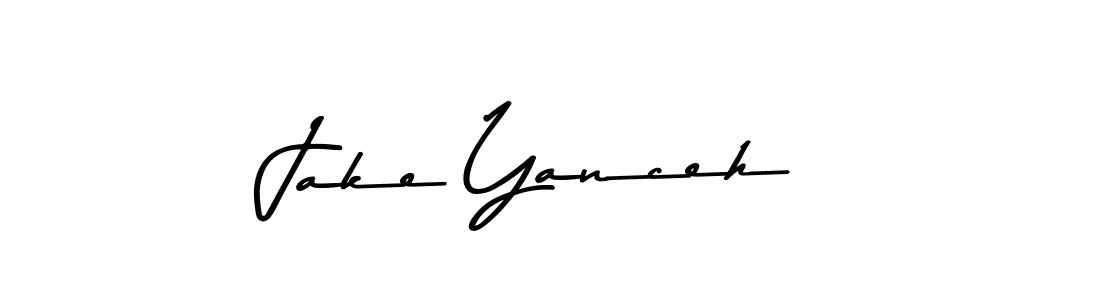 if you are searching for the best signature style for your name Jake Yanceh. so please give up your signature search. here we have designed multiple signature styles  using Asem Kandis PERSONAL USE. Jake Yanceh signature style 9 images and pictures png