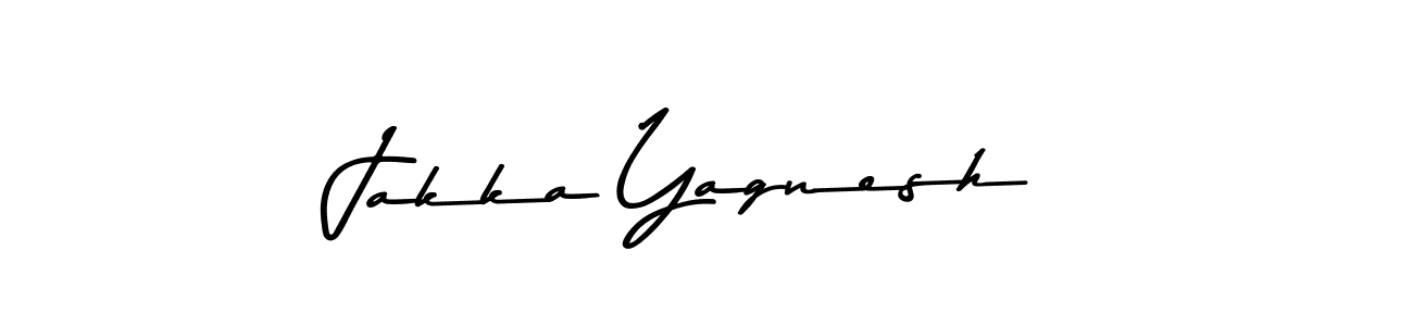 How to make Jakka Yagnesh signature? Asem Kandis PERSONAL USE is a professional autograph style. Create handwritten signature for Jakka Yagnesh name. Jakka Yagnesh signature style 9 images and pictures png