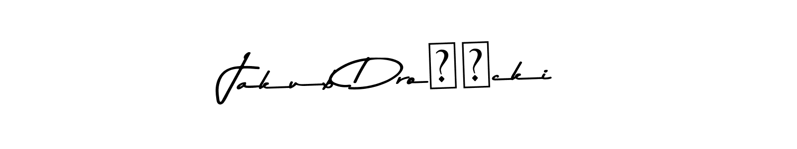 Make a beautiful signature design for name Jakub Drożęcki. Use this online signature maker to create a handwritten signature for free. Jakub Drożęcki signature style 9 images and pictures png