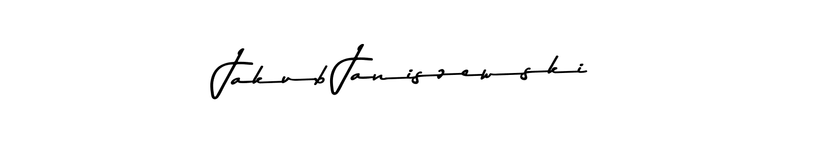 if you are searching for the best signature style for your name Jakub Janiszewski. so please give up your signature search. here we have designed multiple signature styles  using Asem Kandis PERSONAL USE. Jakub Janiszewski signature style 9 images and pictures png