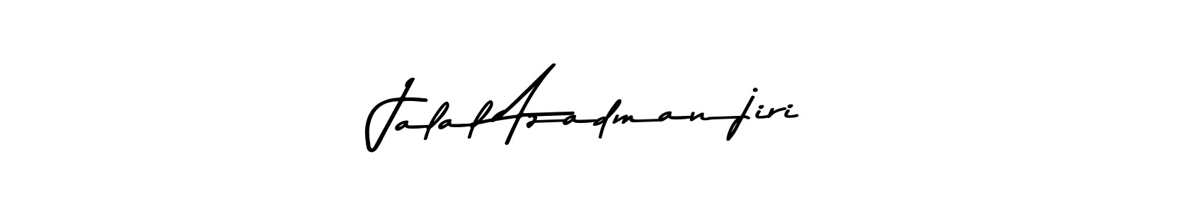 Similarly Asem Kandis PERSONAL USE is the best handwritten signature design. Signature creator online .You can use it as an online autograph creator for name Jalal Azadmanjiri. Jalal Azadmanjiri signature style 9 images and pictures png