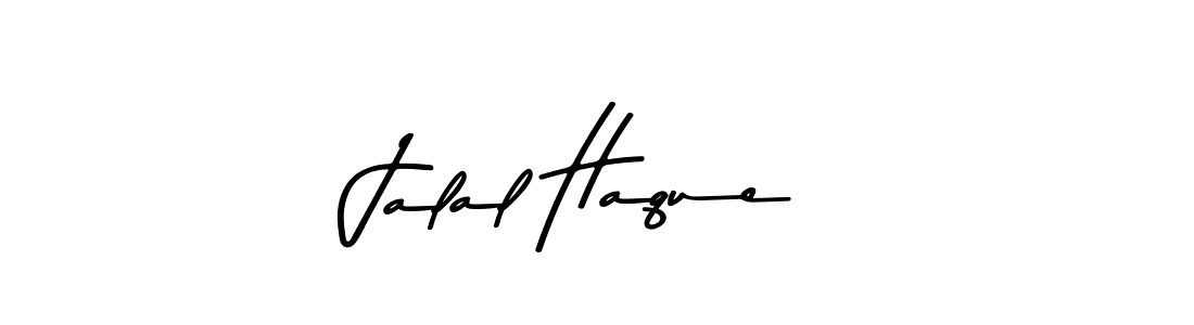 How to make Jalal Haque name signature. Use Asem Kandis PERSONAL USE style for creating short signs online. This is the latest handwritten sign. Jalal Haque signature style 9 images and pictures png