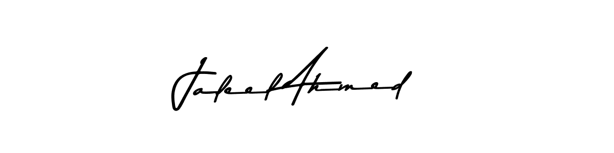 Also we have Jaleel Ahmed name is the best signature style. Create professional handwritten signature collection using Asem Kandis PERSONAL USE autograph style. Jaleel Ahmed signature style 9 images and pictures png