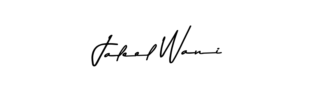 This is the best signature style for the Jaleel Wani name. Also you like these signature font (Asem Kandis PERSONAL USE). Mix name signature. Jaleel Wani signature style 9 images and pictures png