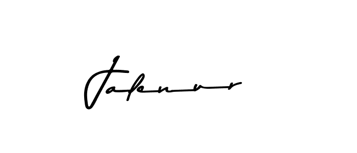 Design your own signature with our free online signature maker. With this signature software, you can create a handwritten (Asem Kandis PERSONAL USE) signature for name Jalenur. Jalenur signature style 9 images and pictures png