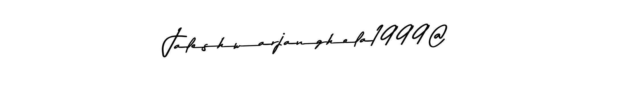 Asem Kandis PERSONAL USE is a professional signature style that is perfect for those who want to add a touch of class to their signature. It is also a great choice for those who want to make their signature more unique. Get Jaleshwarjanghela1999@ name to fancy signature for free. Jaleshwarjanghela1999@ signature style 9 images and pictures png