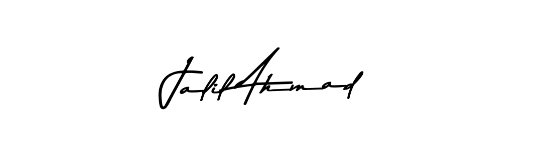 Jalil Ahmad stylish signature style. Best Handwritten Sign (Asem Kandis PERSONAL USE) for my name. Handwritten Signature Collection Ideas for my name Jalil Ahmad. Jalil Ahmad signature style 9 images and pictures png