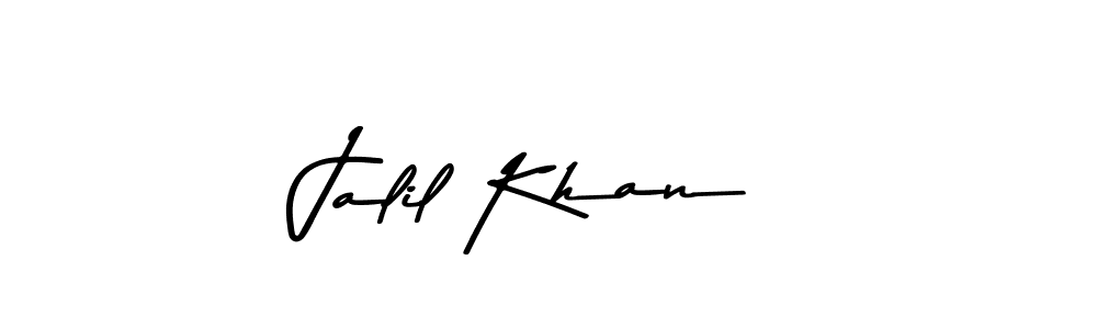 This is the best signature style for the Jalil Khan name. Also you like these signature font (Asem Kandis PERSONAL USE). Mix name signature. Jalil Khan signature style 9 images and pictures png