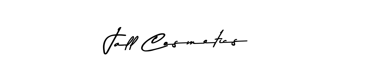 How to make Jall Cosmetics signature? Asem Kandis PERSONAL USE is a professional autograph style. Create handwritten signature for Jall Cosmetics name. Jall Cosmetics signature style 9 images and pictures png