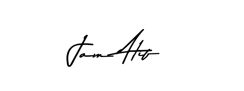 You can use this online signature creator to create a handwritten signature for the name Jam Atif. This is the best online autograph maker. Jam Atif signature style 9 images and pictures png