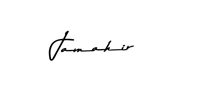 Use a signature maker to create a handwritten signature online. With this signature software, you can design (Asem Kandis PERSONAL USE) your own signature for name Jamahir. Jamahir signature style 9 images and pictures png