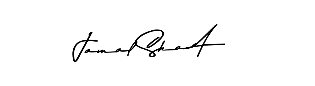 How to make Jamal Sha A signature? Asem Kandis PERSONAL USE is a professional autograph style. Create handwritten signature for Jamal Sha A name. Jamal Sha A signature style 9 images and pictures png